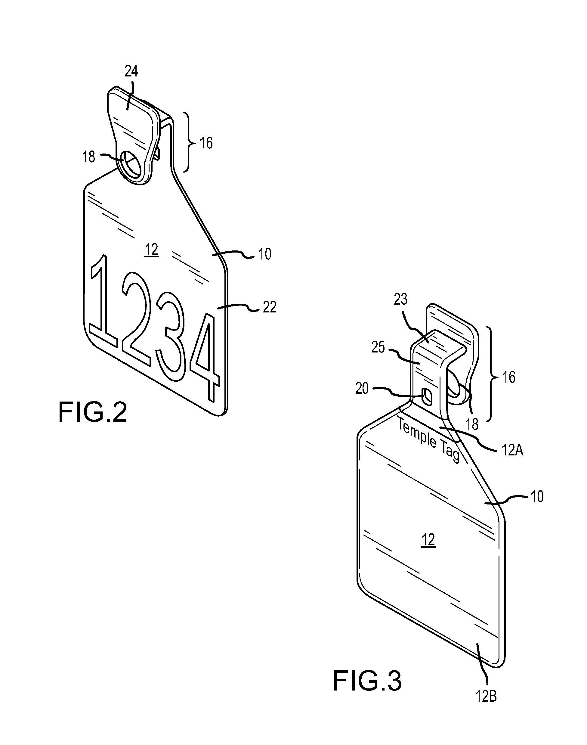 Modular visual and electronic identification tag