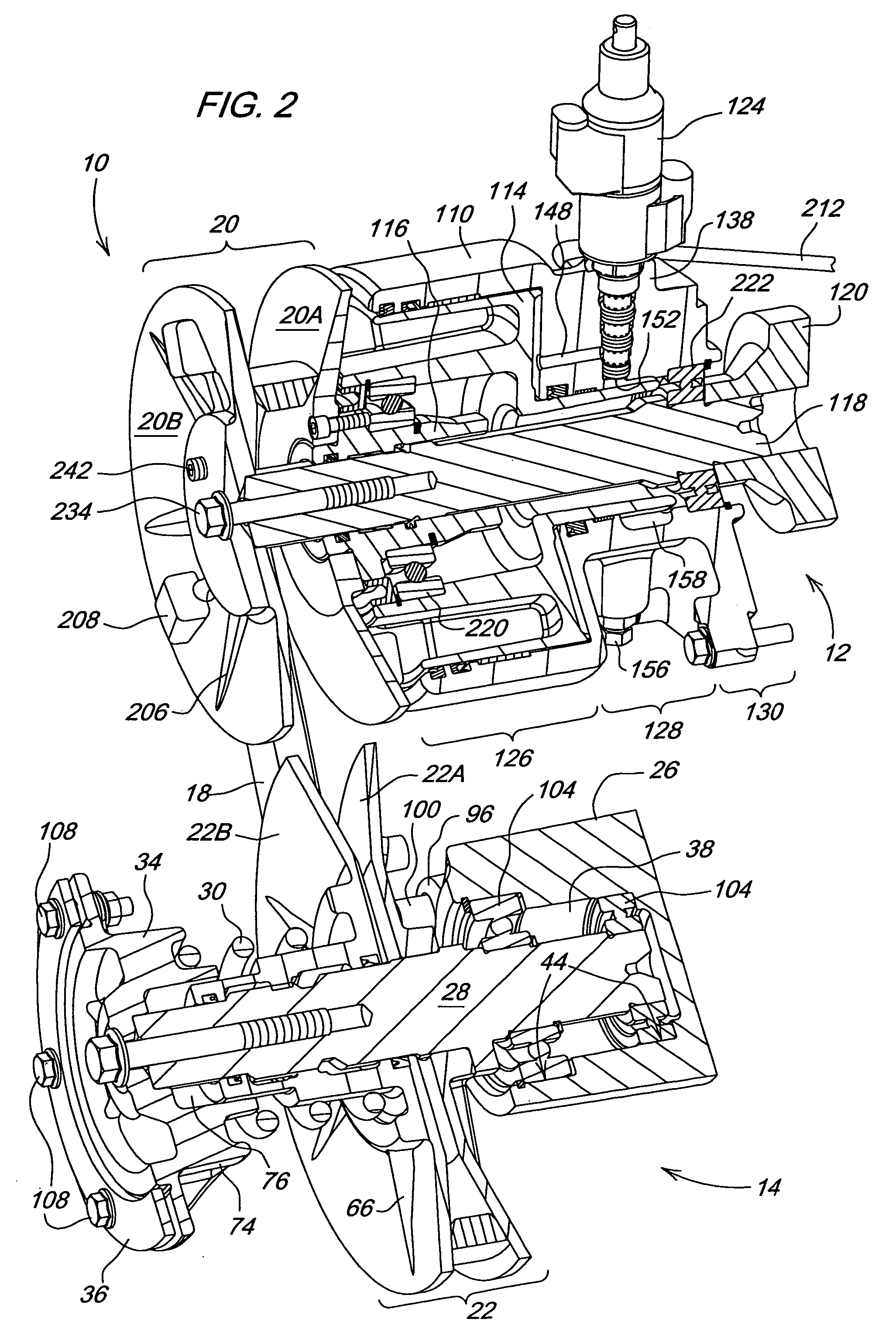 Variable speed fan drive