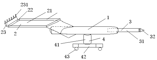 Cleaning tool for reflow welding furnace