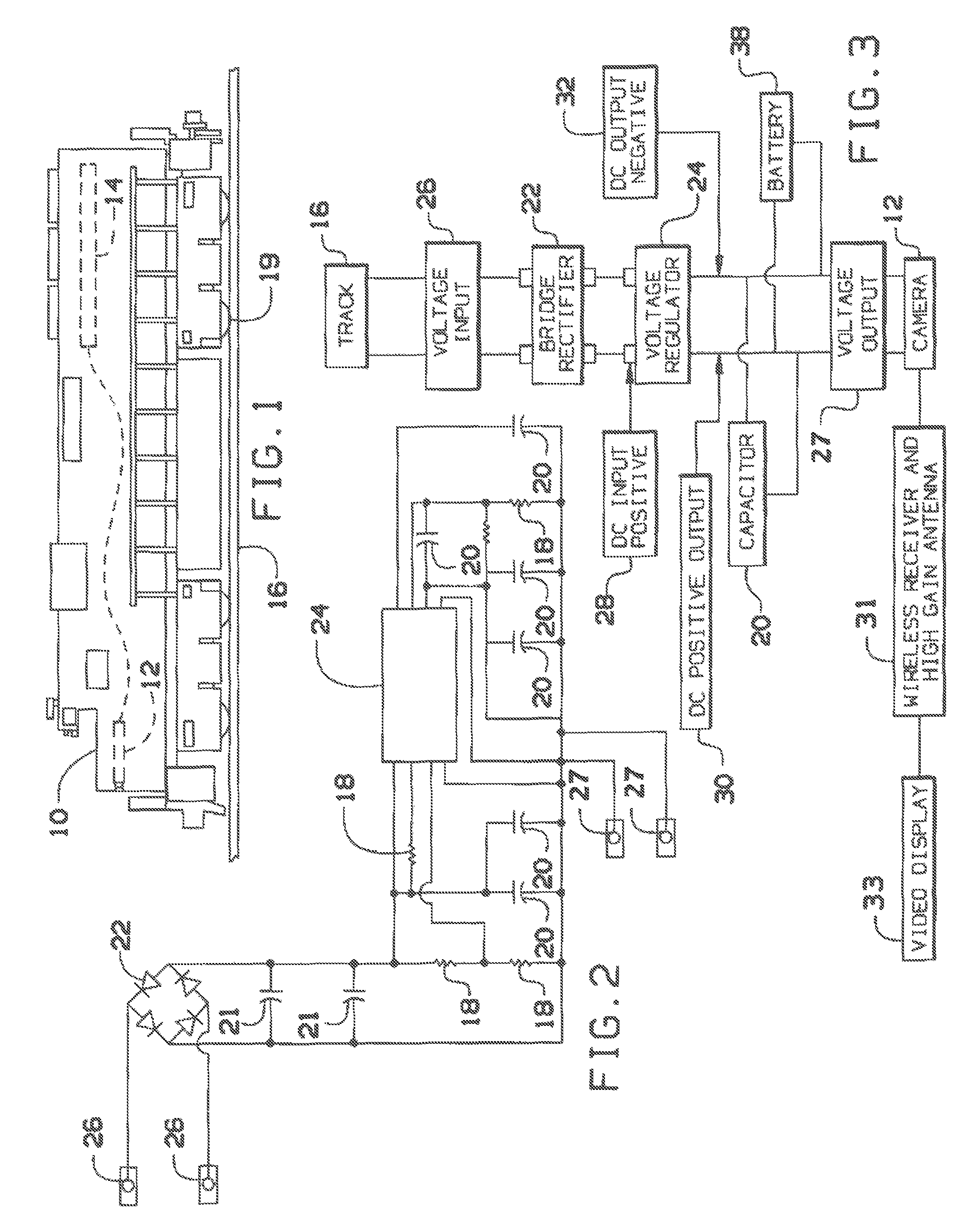 Wireless video for model railroad engines providing an engineer's view