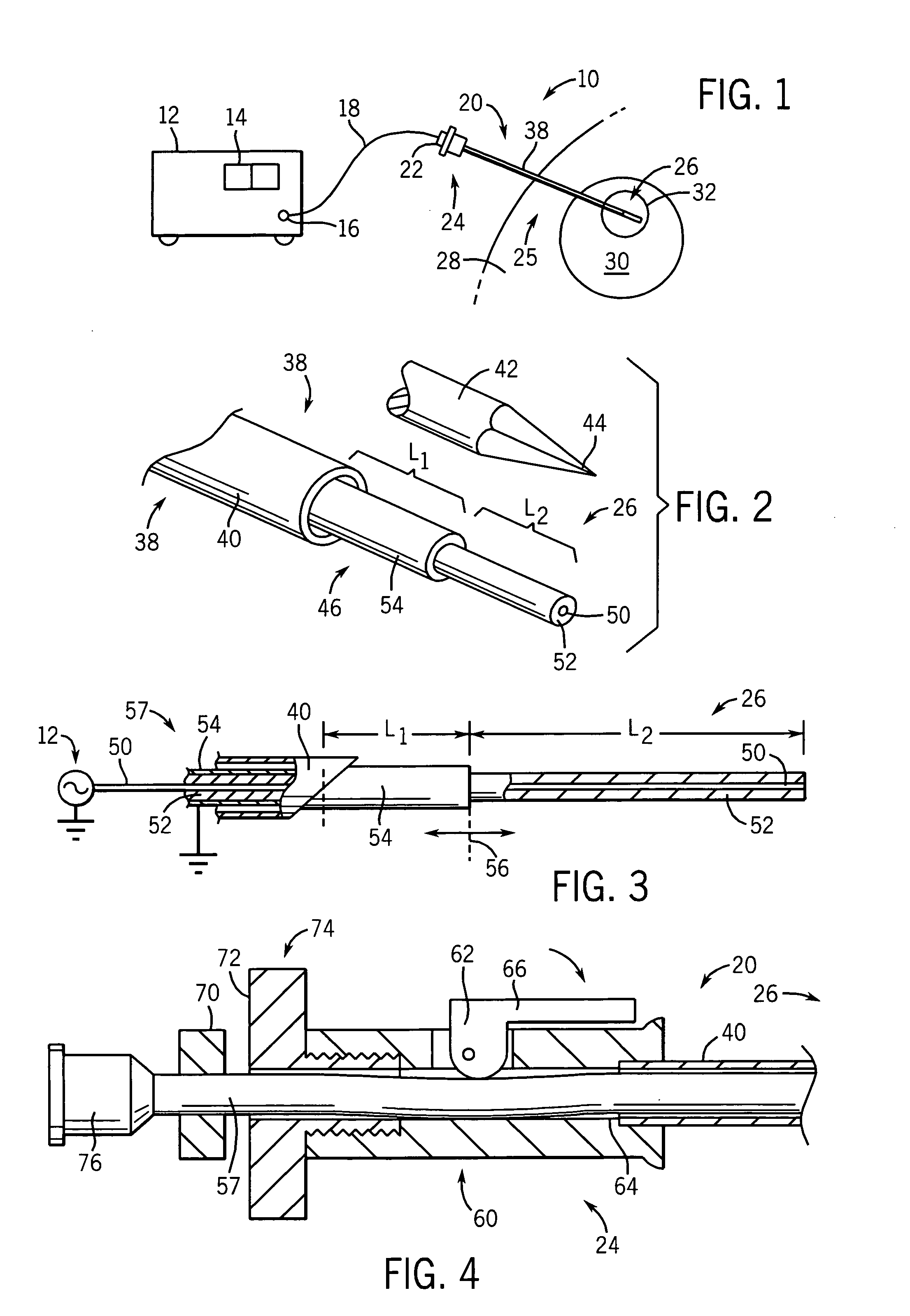 Triaxial antenna for microwave tissue ablation