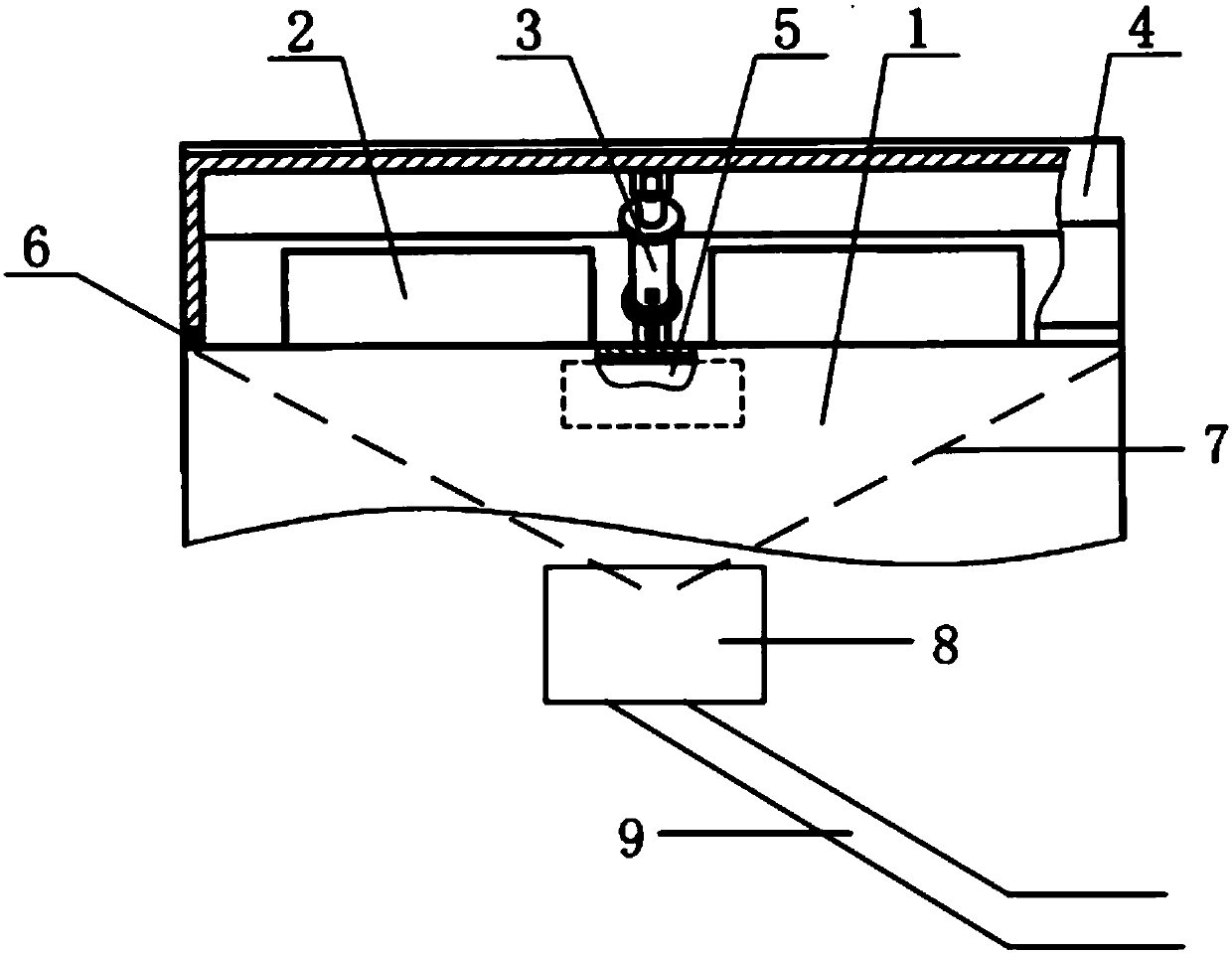 Dustproof cover dust removal device