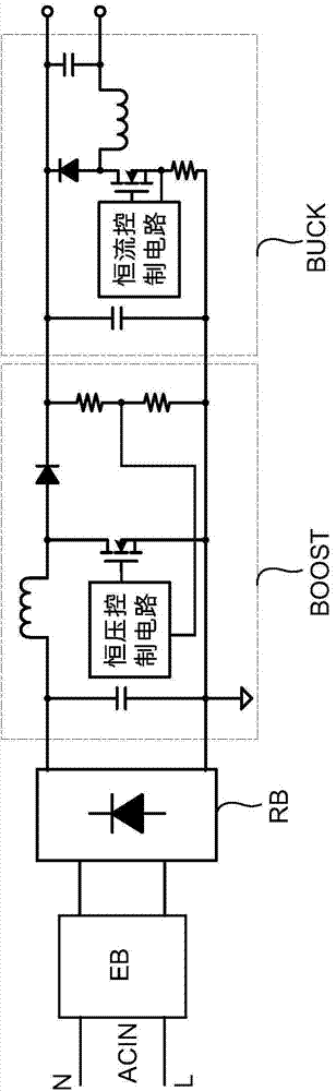 LED driver and LED lighting device