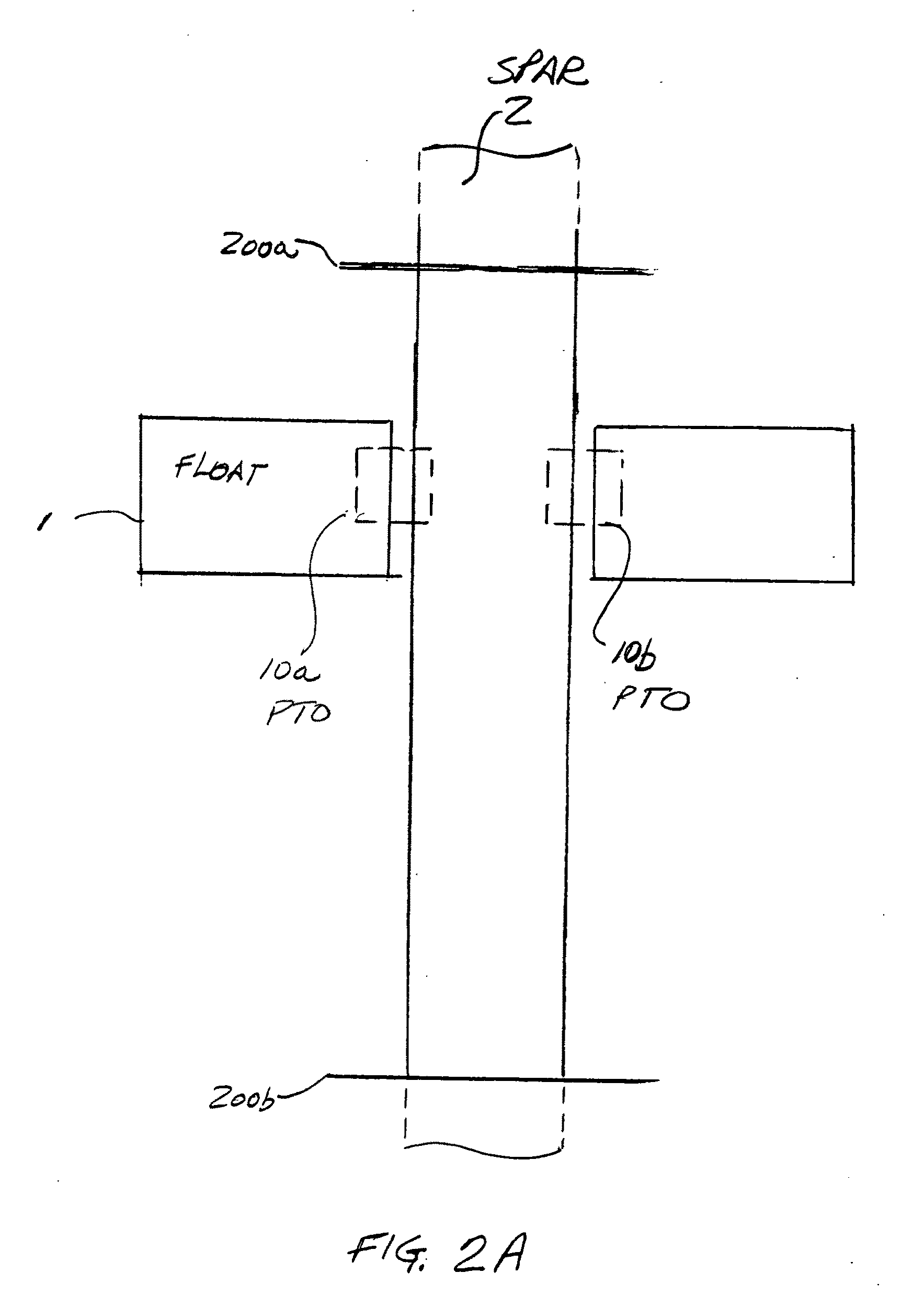 WEC with improved power take off apparatus