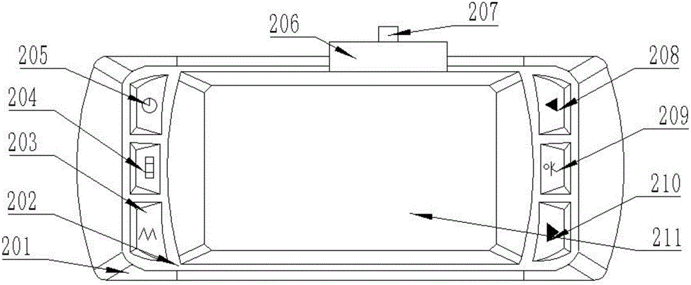 Solar vehicle traveling data recorder