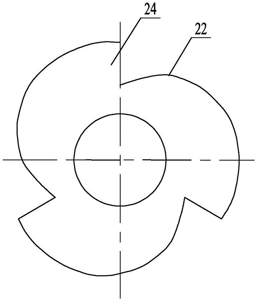 Yarn barrel locking device for aramid yarn of optical cable