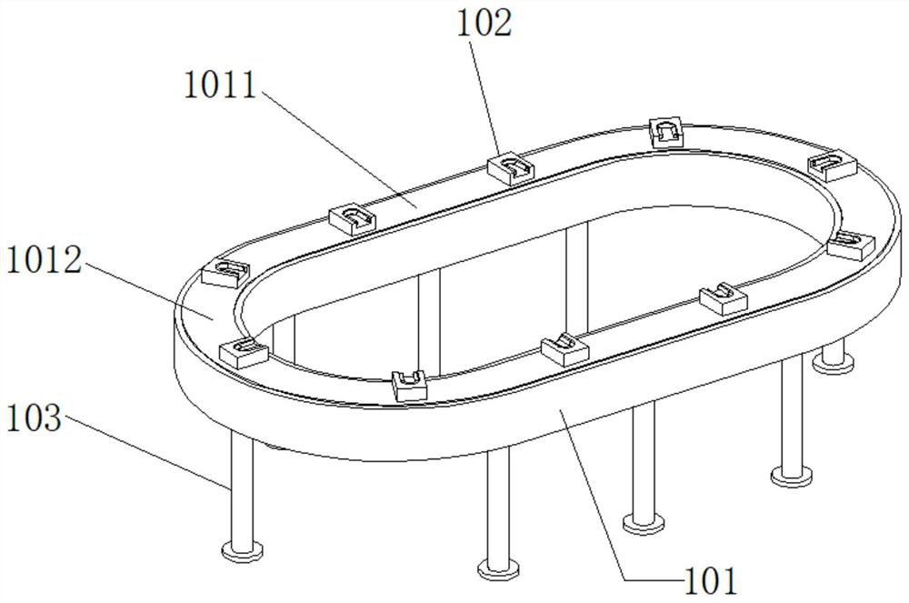 Production line of air conditioner piping assembly and brazing process