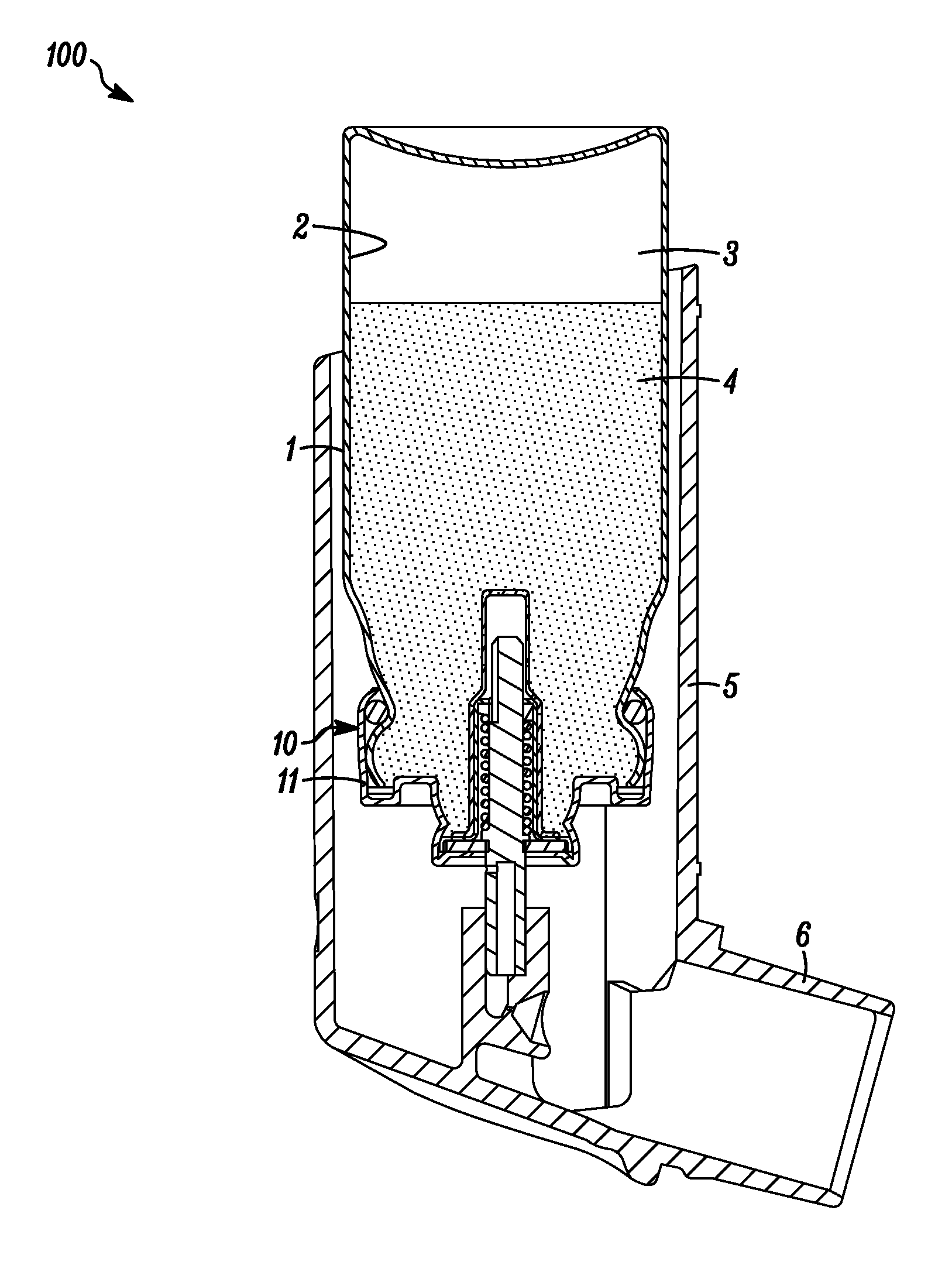 Medicinal inhalation devices, valves and components thereof