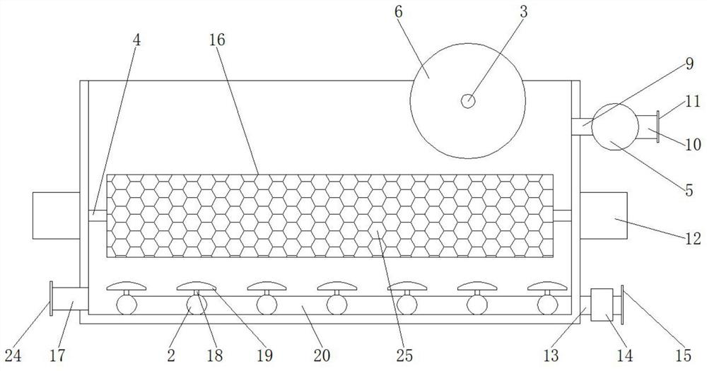 Environment-friendly water treatment aeration device