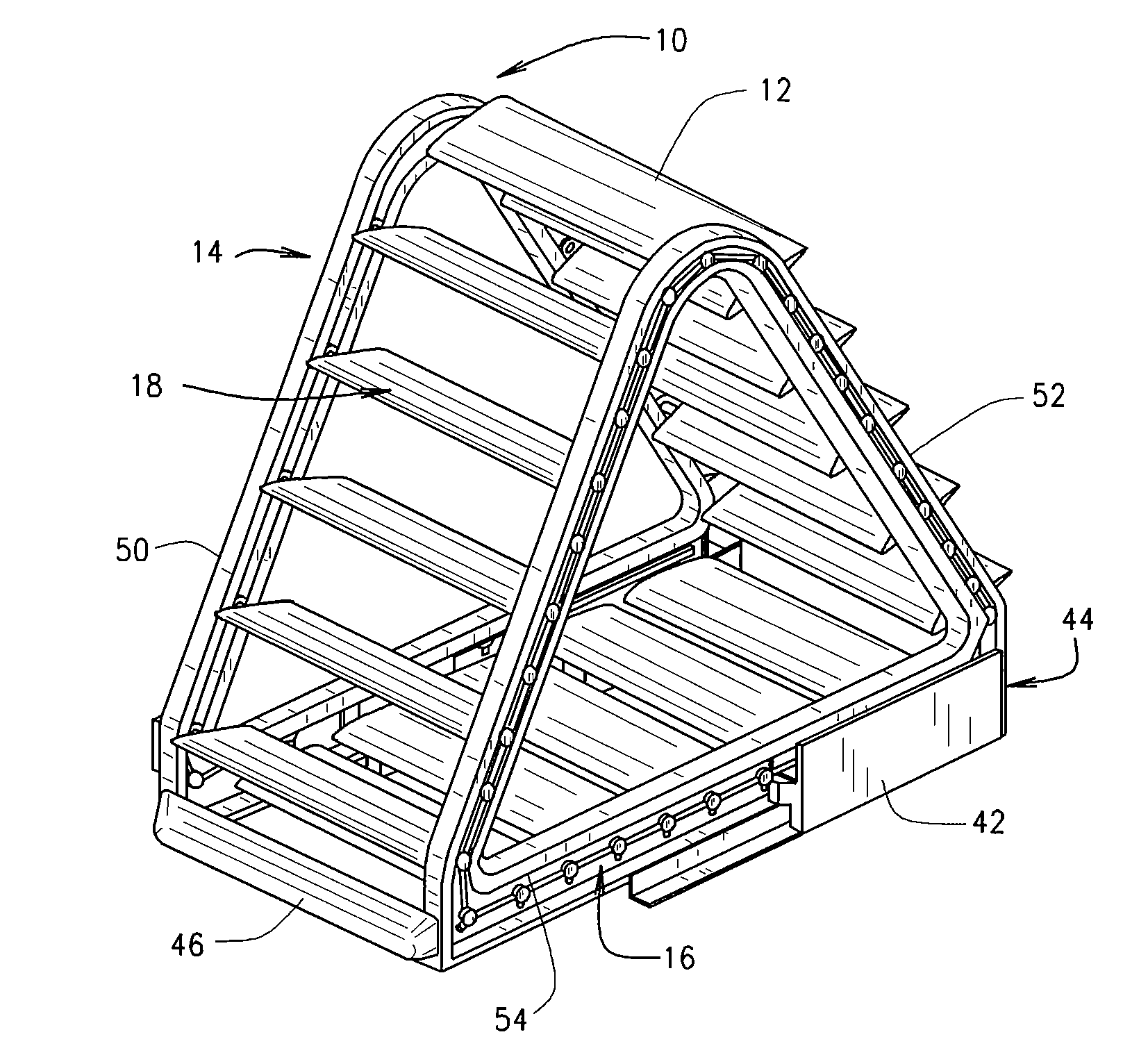 Looped airfoil wind turbine