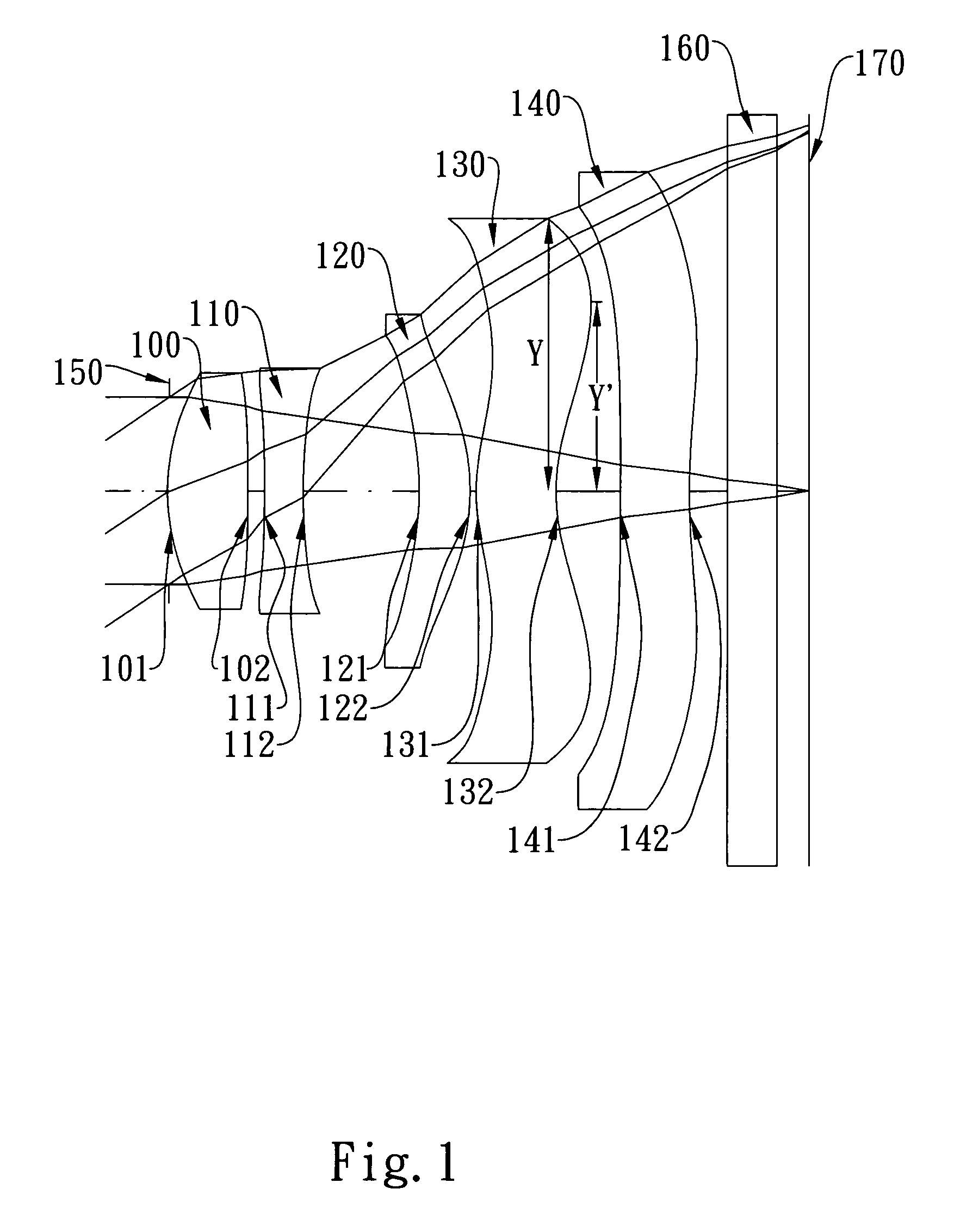 Imaging lens system