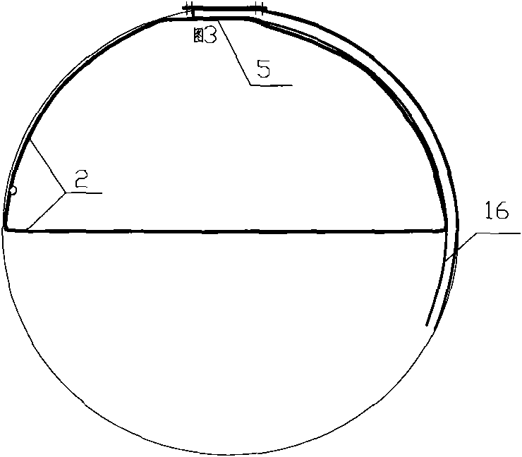 Membrane isolating type oil storage and transportation device