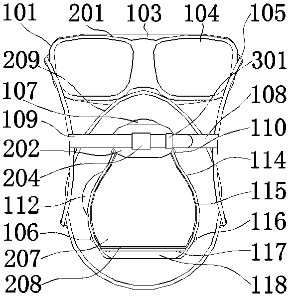 Multi-protection combined mask with replaceable filter discs for multi-scene application