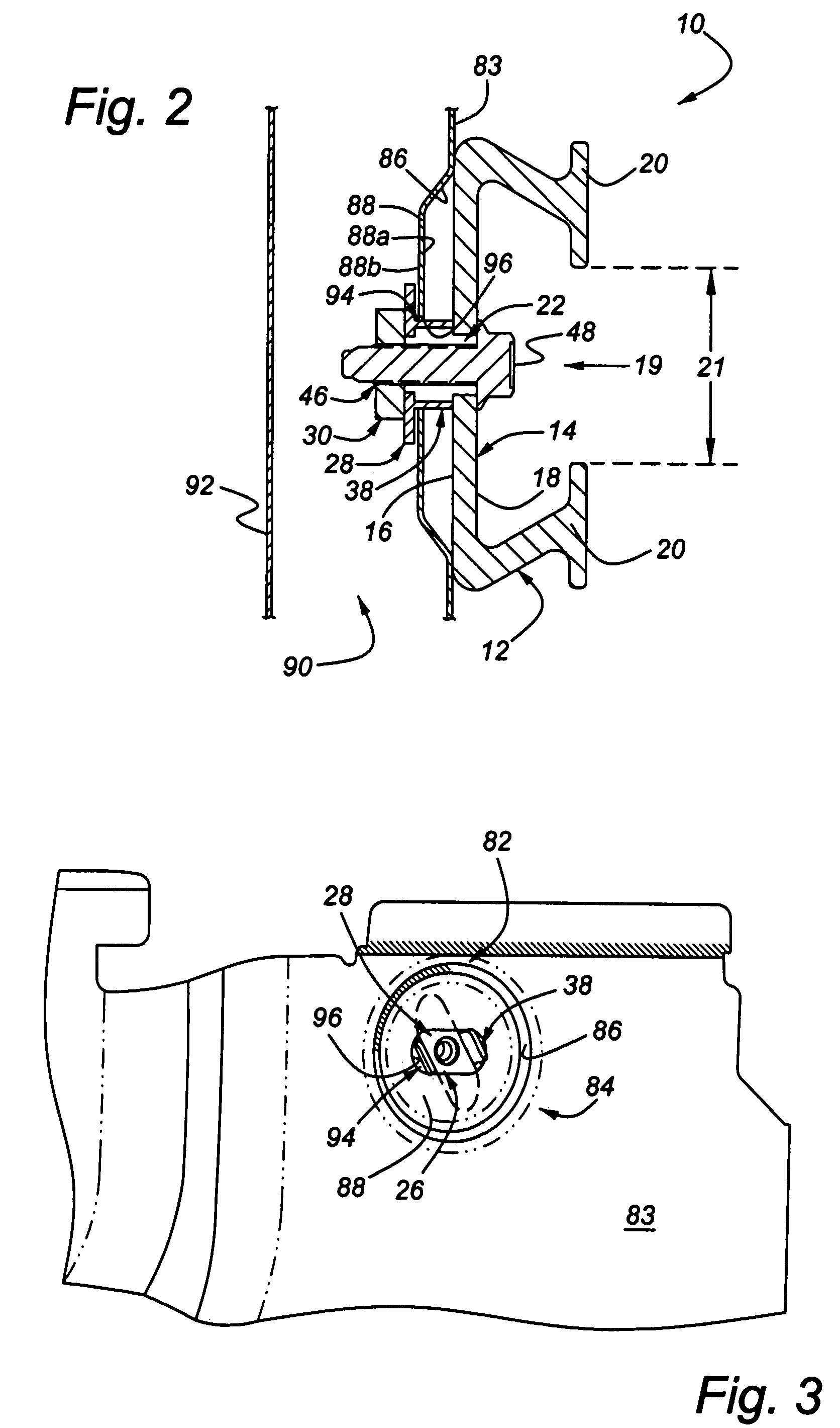 Component mounting assembly