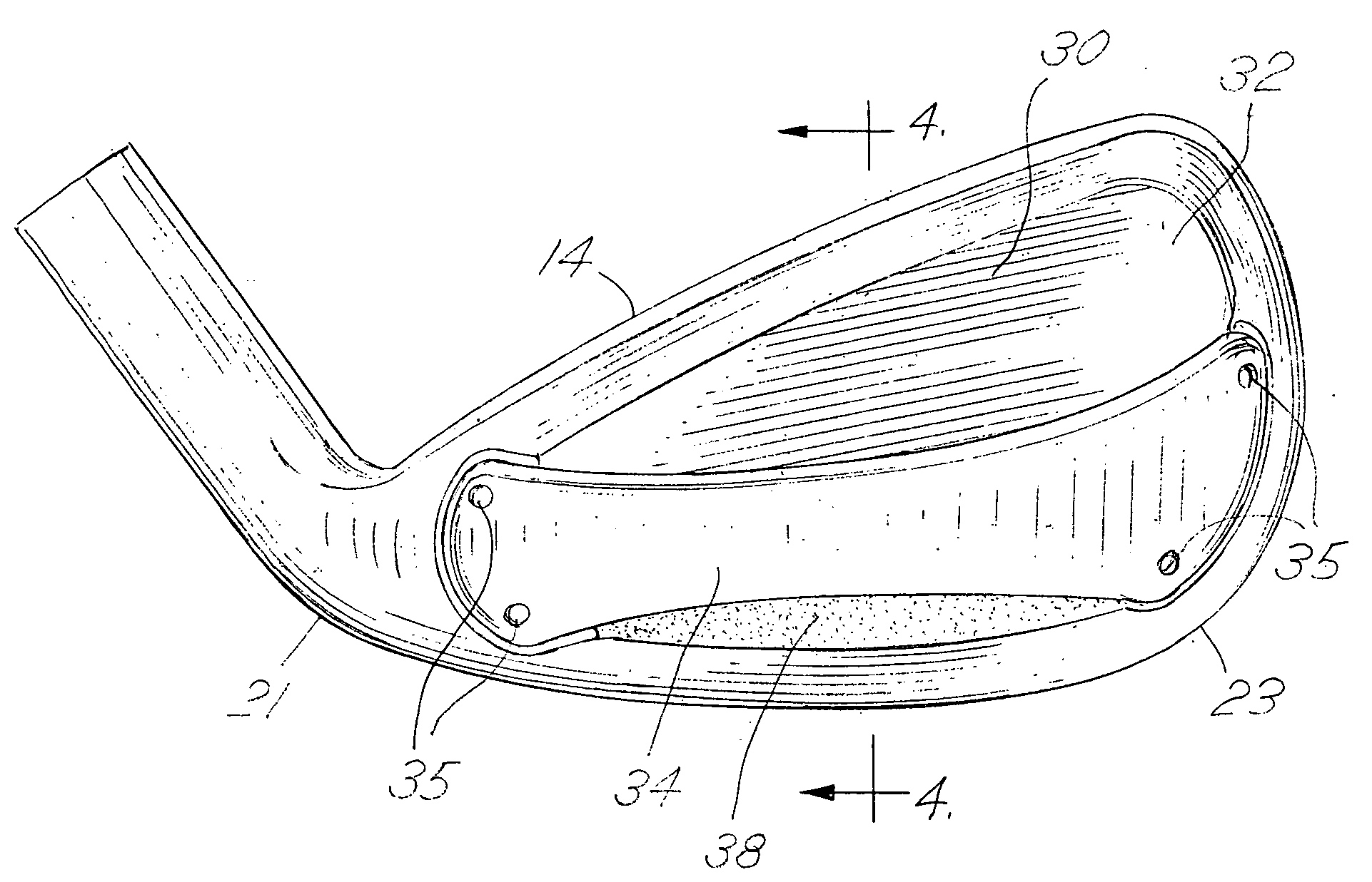 Golf club head having a bridge member