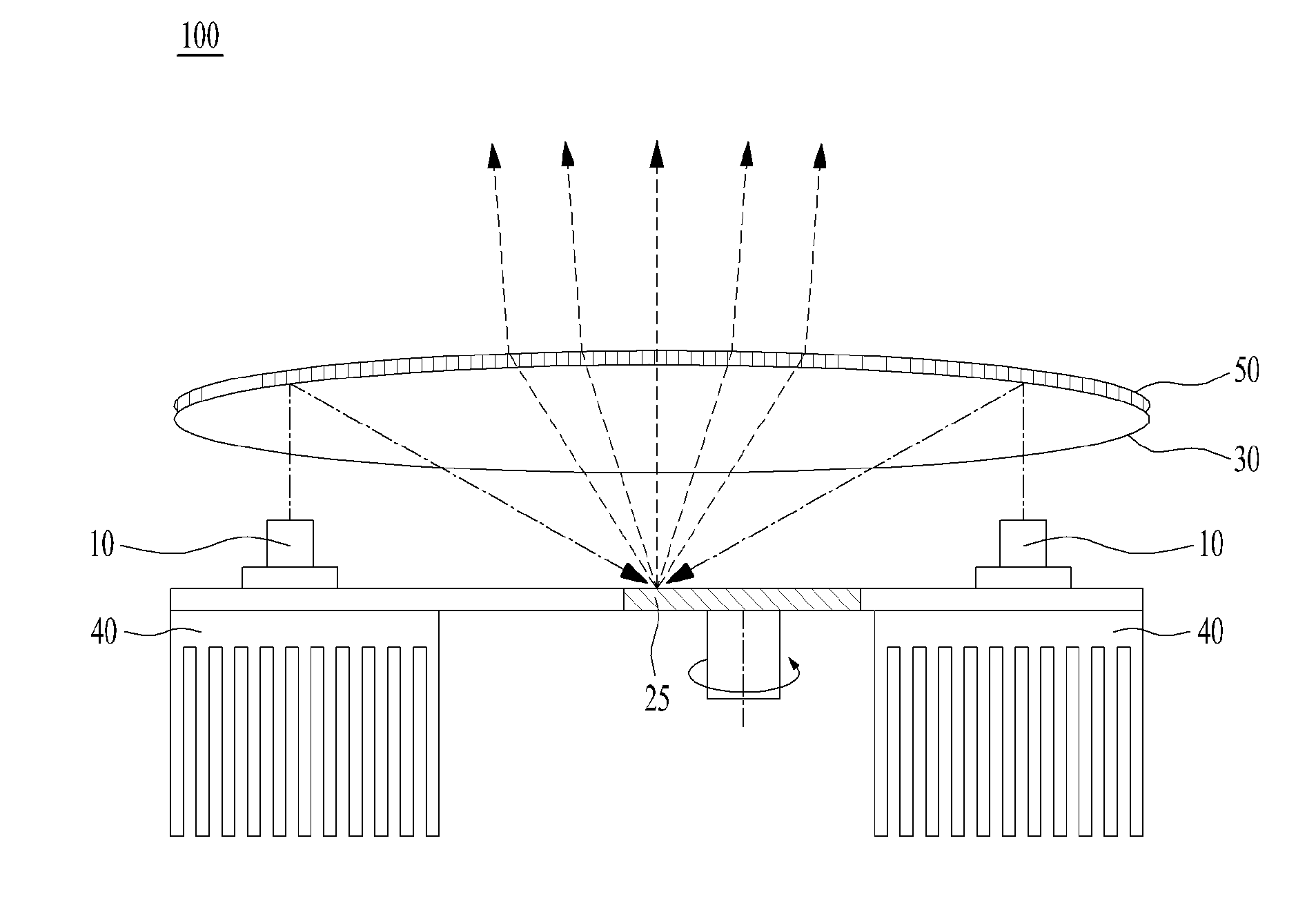 Laser light source device