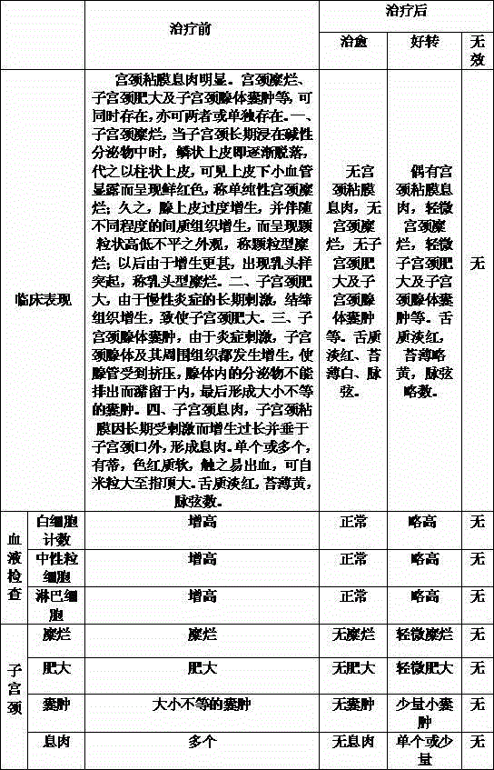 Preparation method of Chinese medicine irrigation solution for treating cervical mucosal polyp type chronic cervicitis