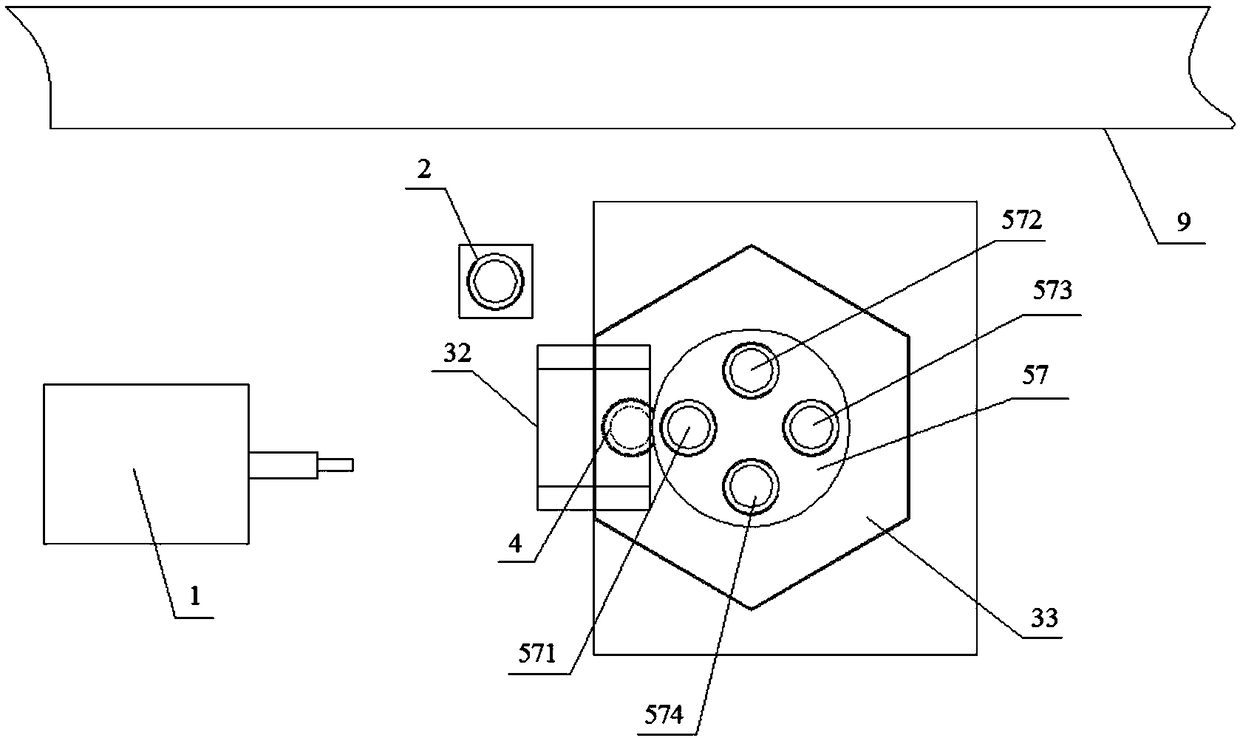 Material moisture detection device and control method and control system thereof