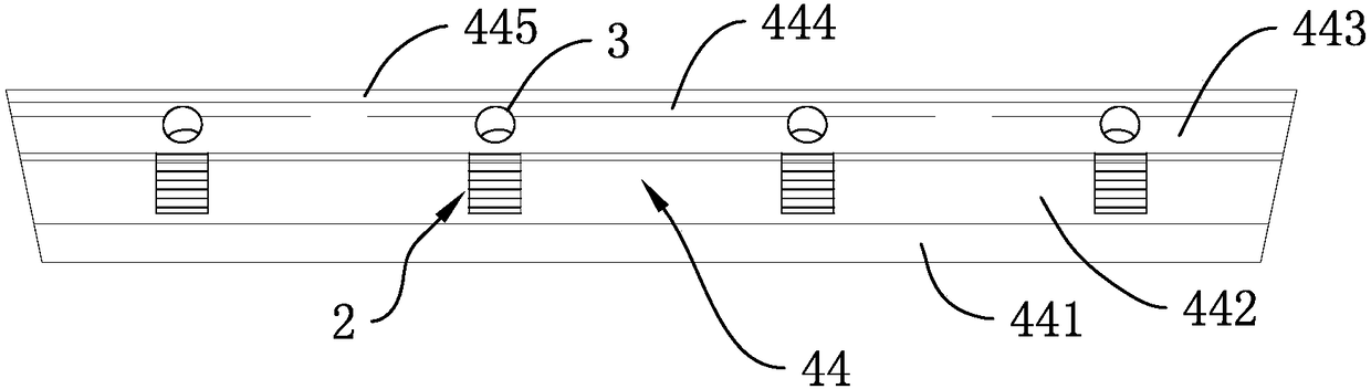 Composite anchor, pipeline connection device using the anchor, and installation method thereof