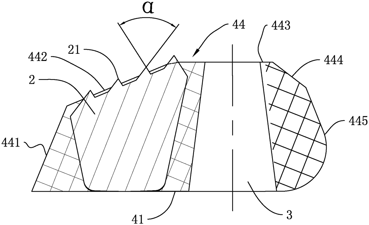 Composite anchor, pipeline connection device using the anchor, and installation method thereof