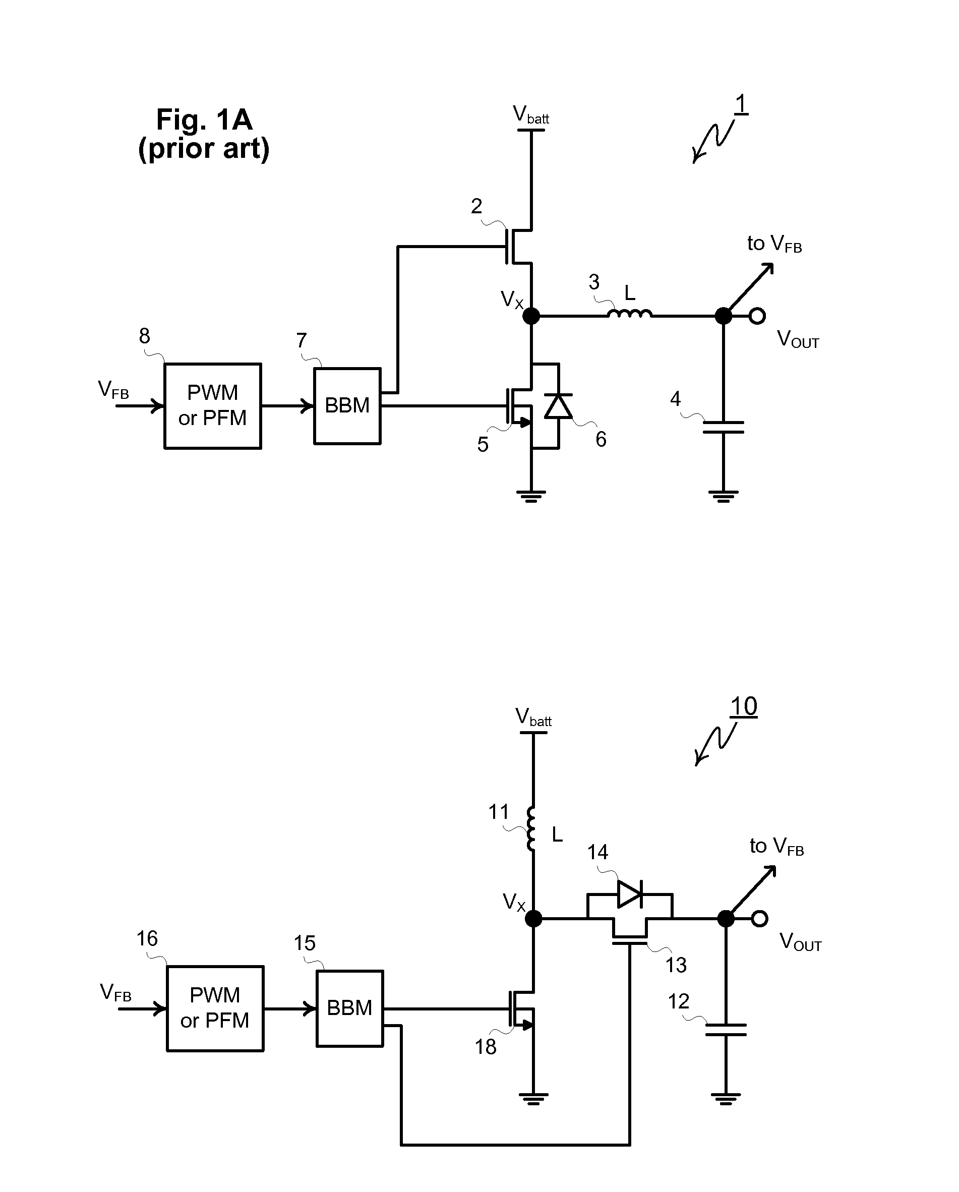 Programmable Step-Down Switching Voltage Regulators with Adaptive Power MOSFETs