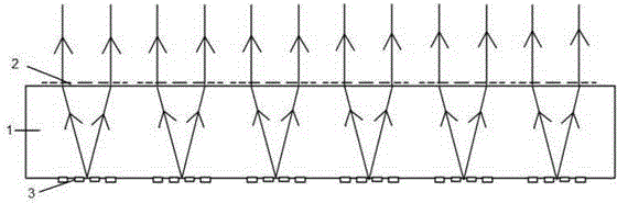 Dynamic amplifying optical film of flat Fresnel lens array