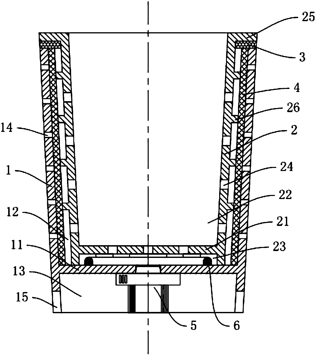 Intelligent air purification garbage can