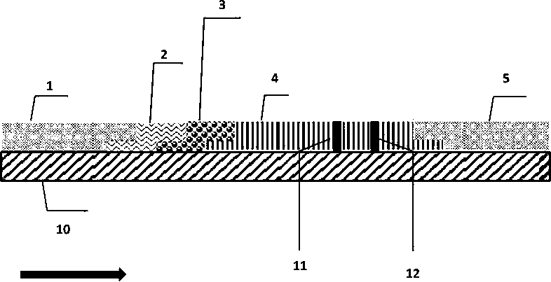 Preparation method of signal-enhancement type immunochromatographic gold-labeled test strip