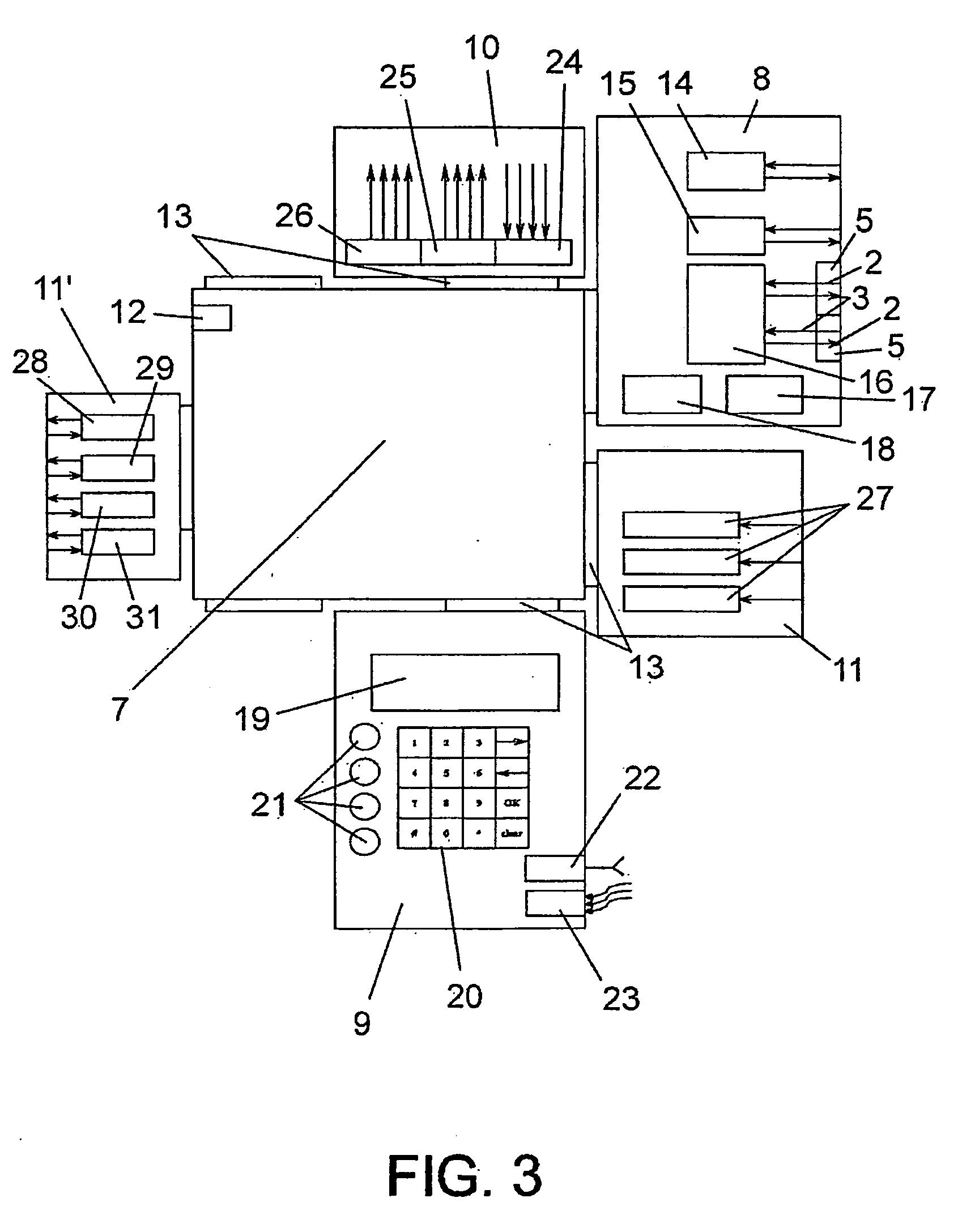 Digital communications system for residential and custodial-care environments, office and the like