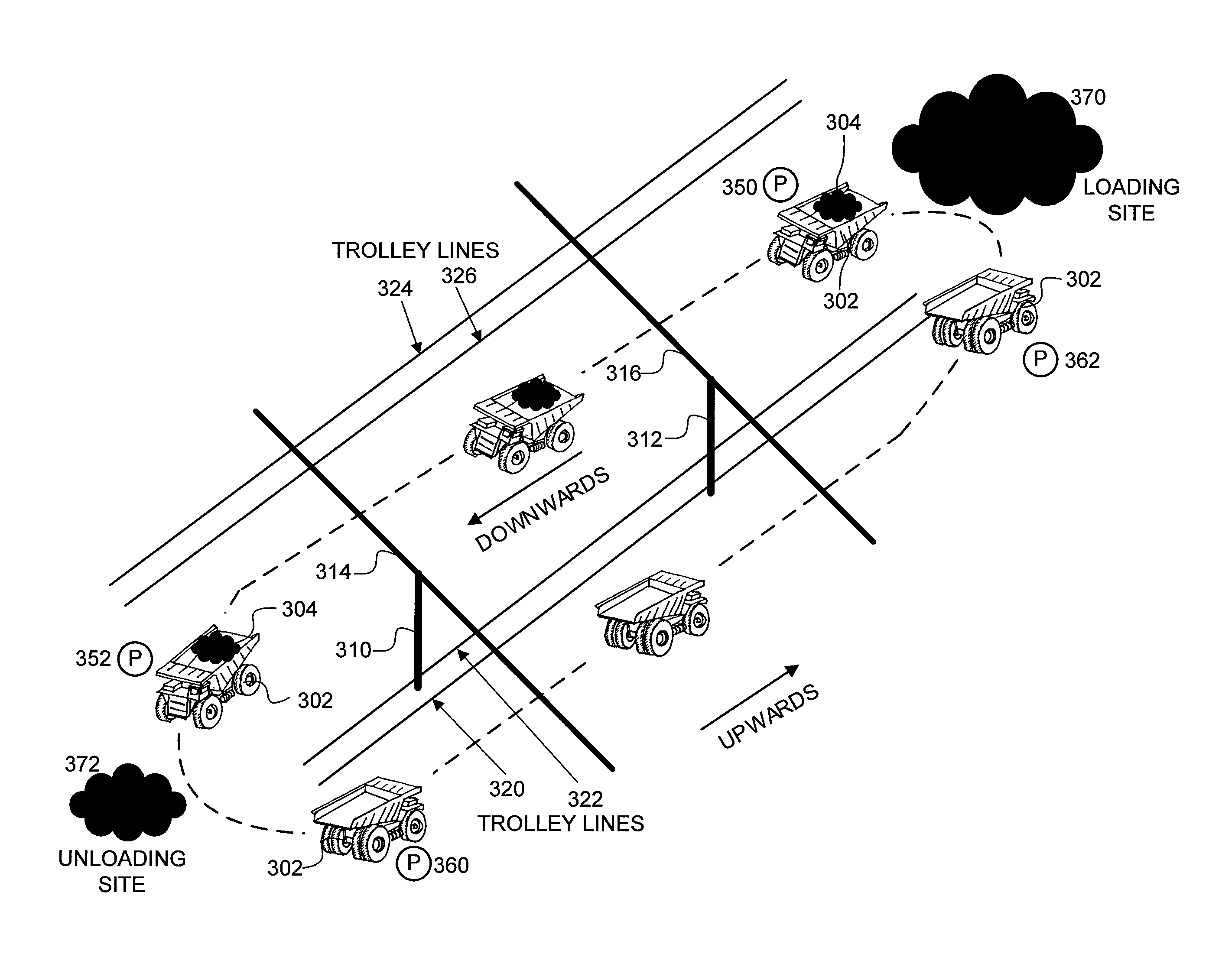 System and method for reinjection of retard energy in a trolley-based electric mining haul truck