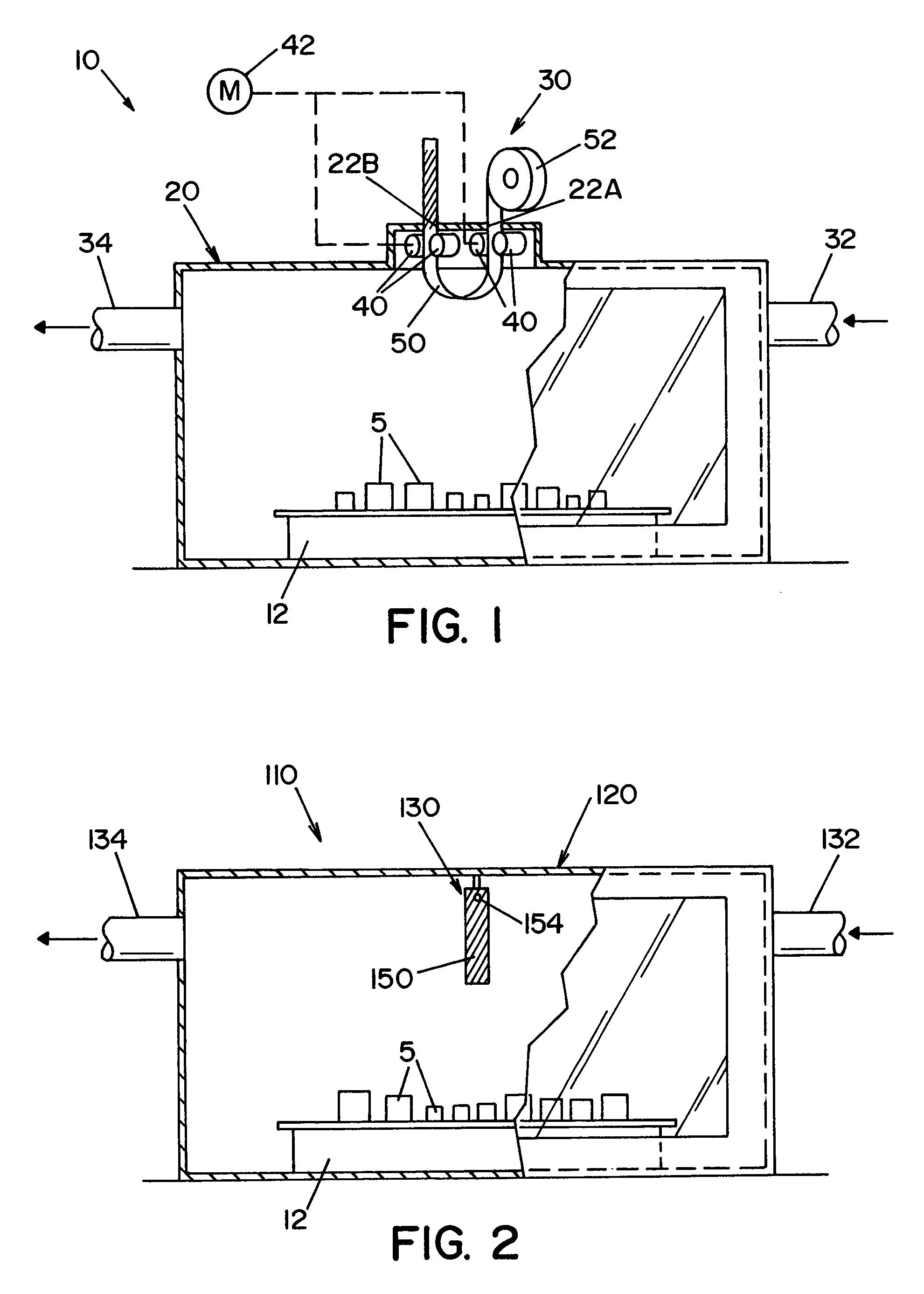 Visual detector for vaporized hydrogen peroxide