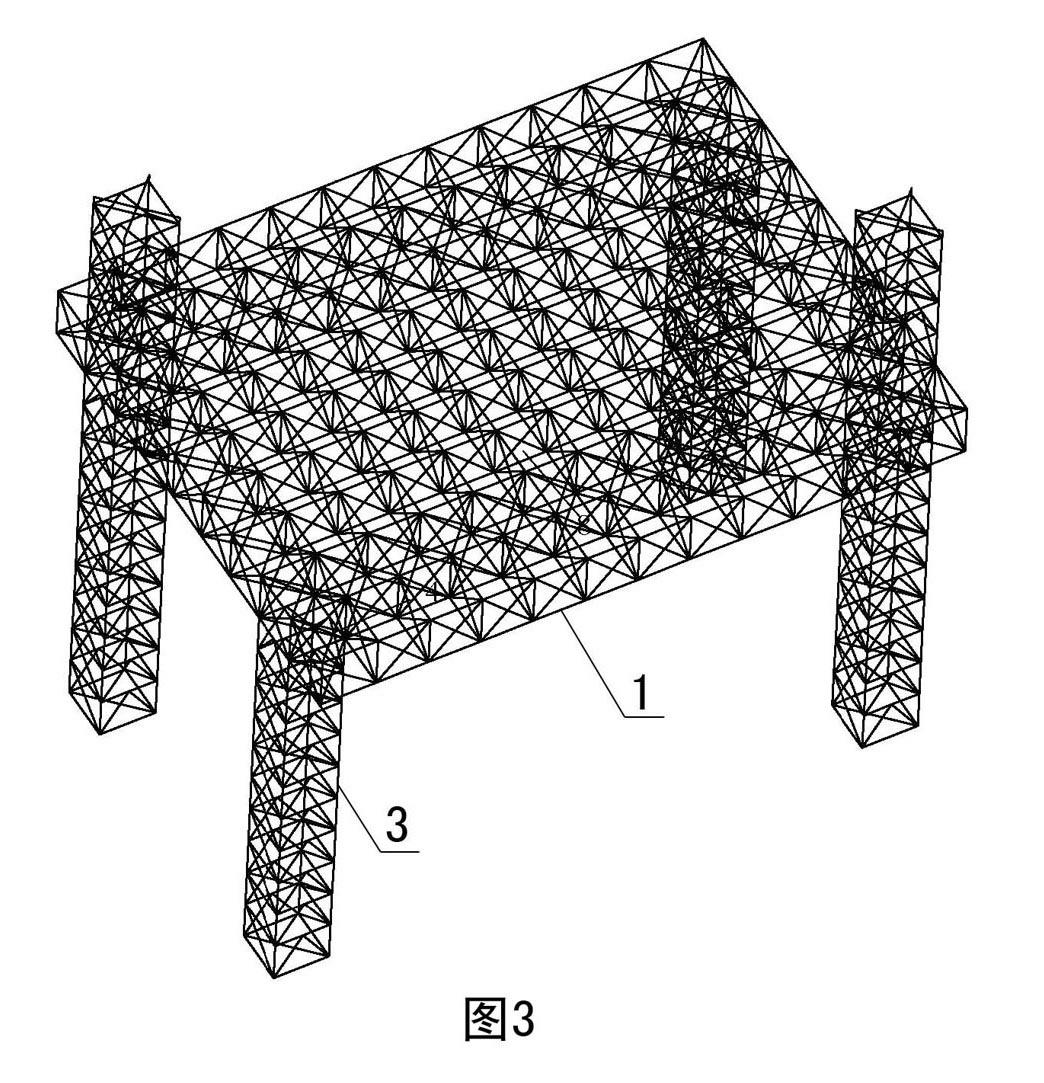 Self-jacking construction platform integrating vertical transportation equipment and mold base