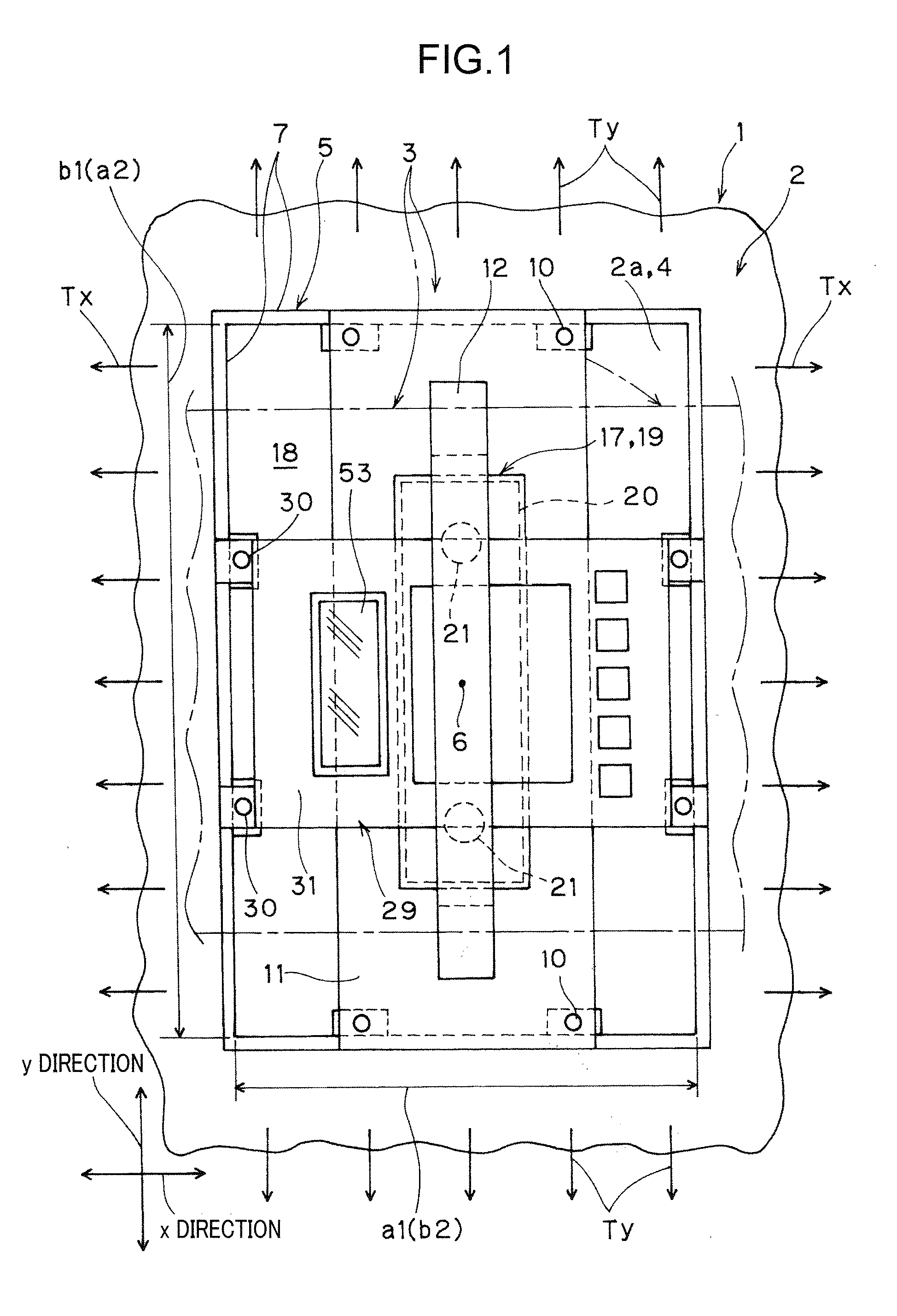 Membrane tension measuring apparatus