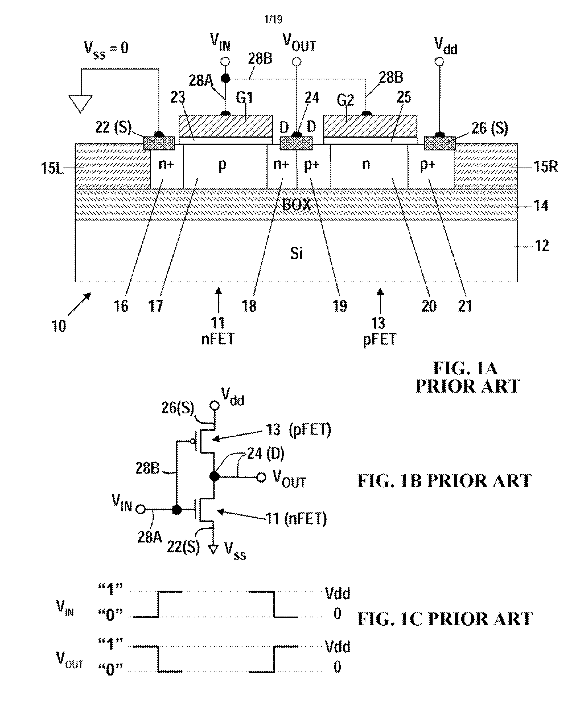 CMOS EPROM and EEPROM devices and programmable CMOS inverters