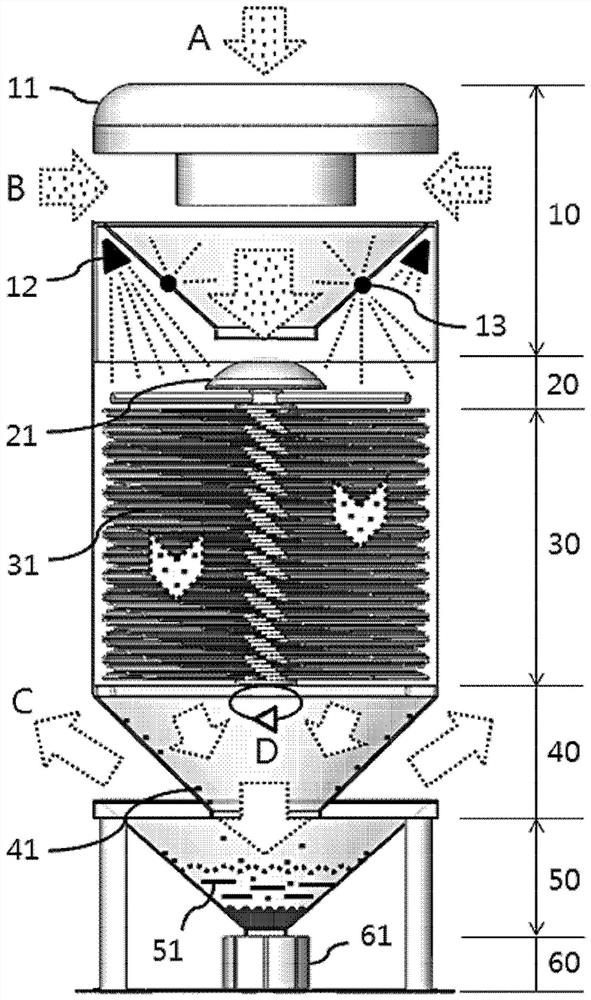 Tower-type air purification apparatus and air purification method thereof