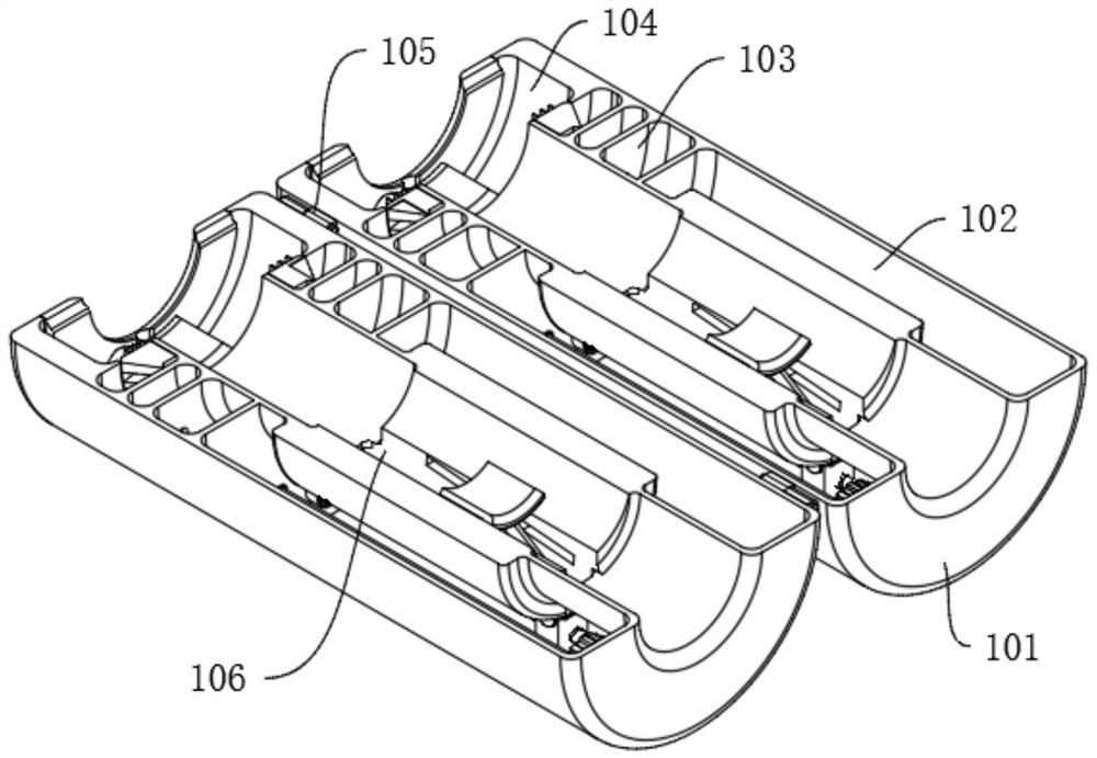 Intelligent sliding device for hospital bed during infusion