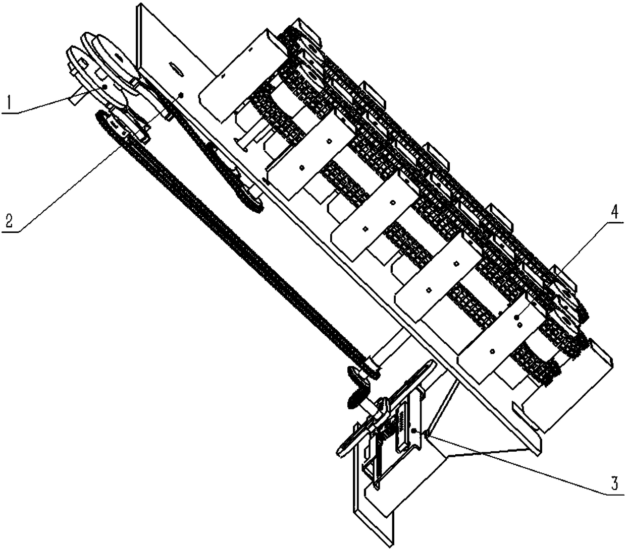 Transplanting machine seedling separating apparatus and operation method thereof