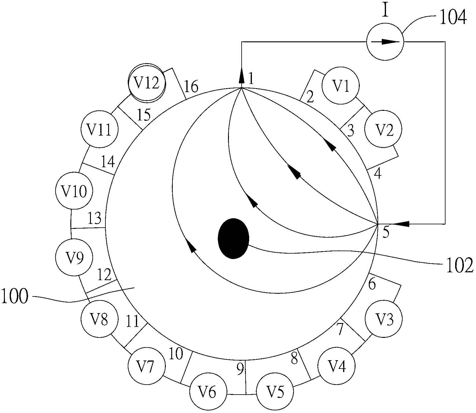 Method for improving imaging resolution of electrical impedance tomography