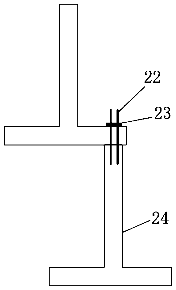 Landslide foundation treatment embankment structure and construction method