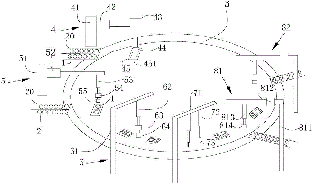 Self-protection type bottle cap assembly machine