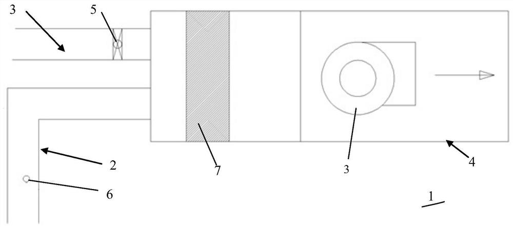 Control method for automatically adjusting blowing rate of fresh air ventilator