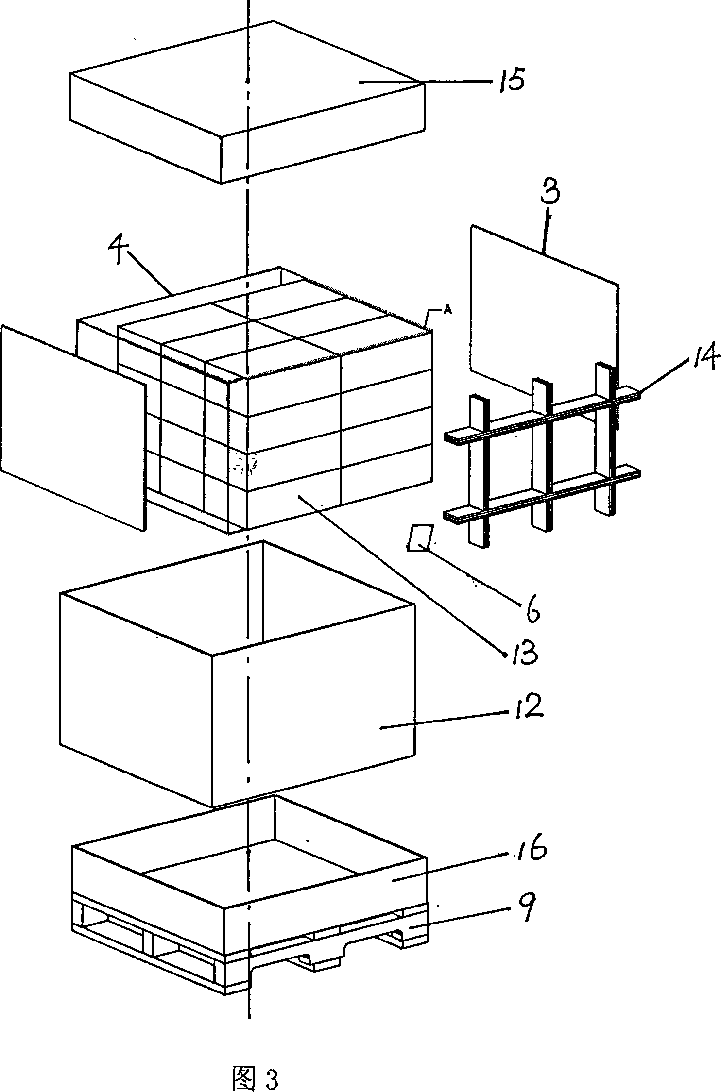 Rust prevention packaging method of metallic product