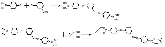 Boron and benzene ring structure-containing efficient charring flame retardant as well as preparation method and application thereof