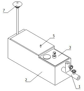 Rural domestic sewage treatment device with anti-blocking function