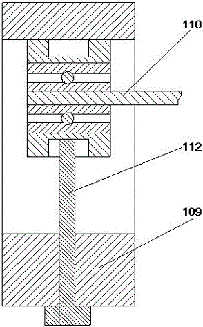 Cutting equipment capable of moving pipeline intermittently