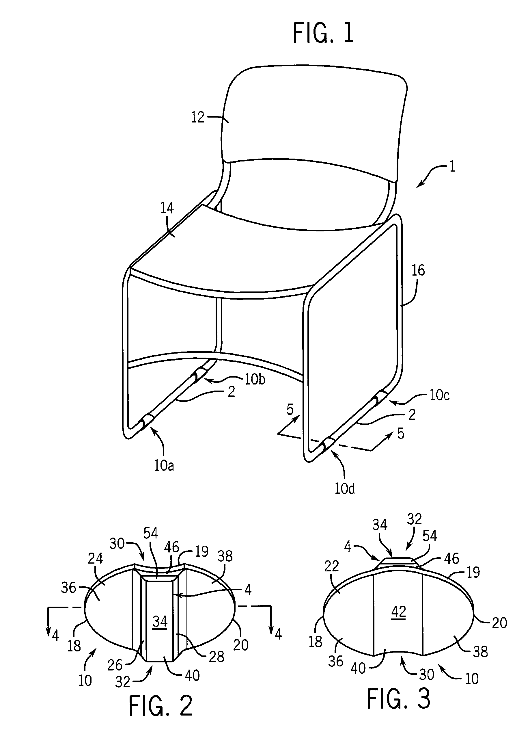 Wrap Around Furniture Glide