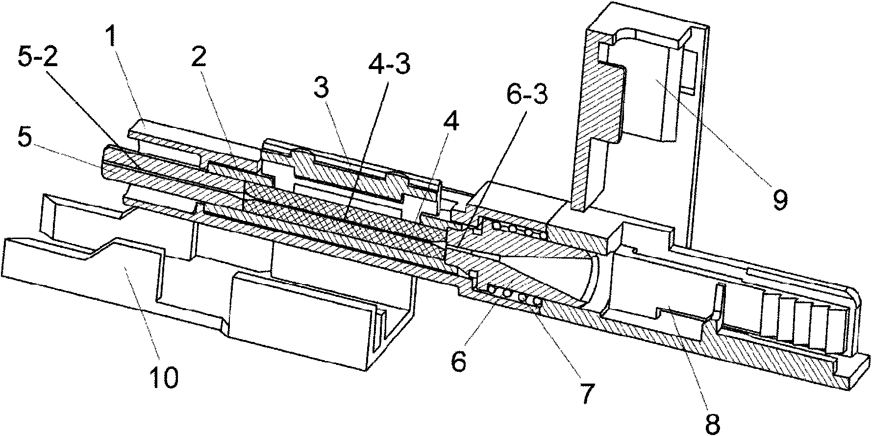 Box-building type optical fiber splicing unit capable of being repeatedly opened and used