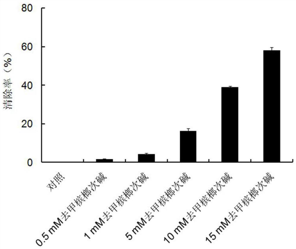 Antioxidant activity detection and compound application of plant-derived antioxidants