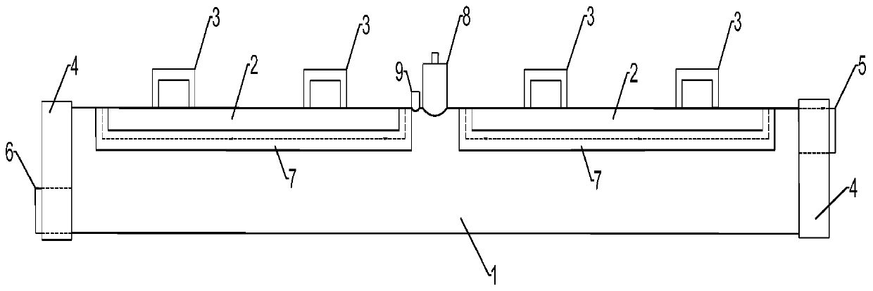 A method for detecting corrosion of concrete sewage pipes