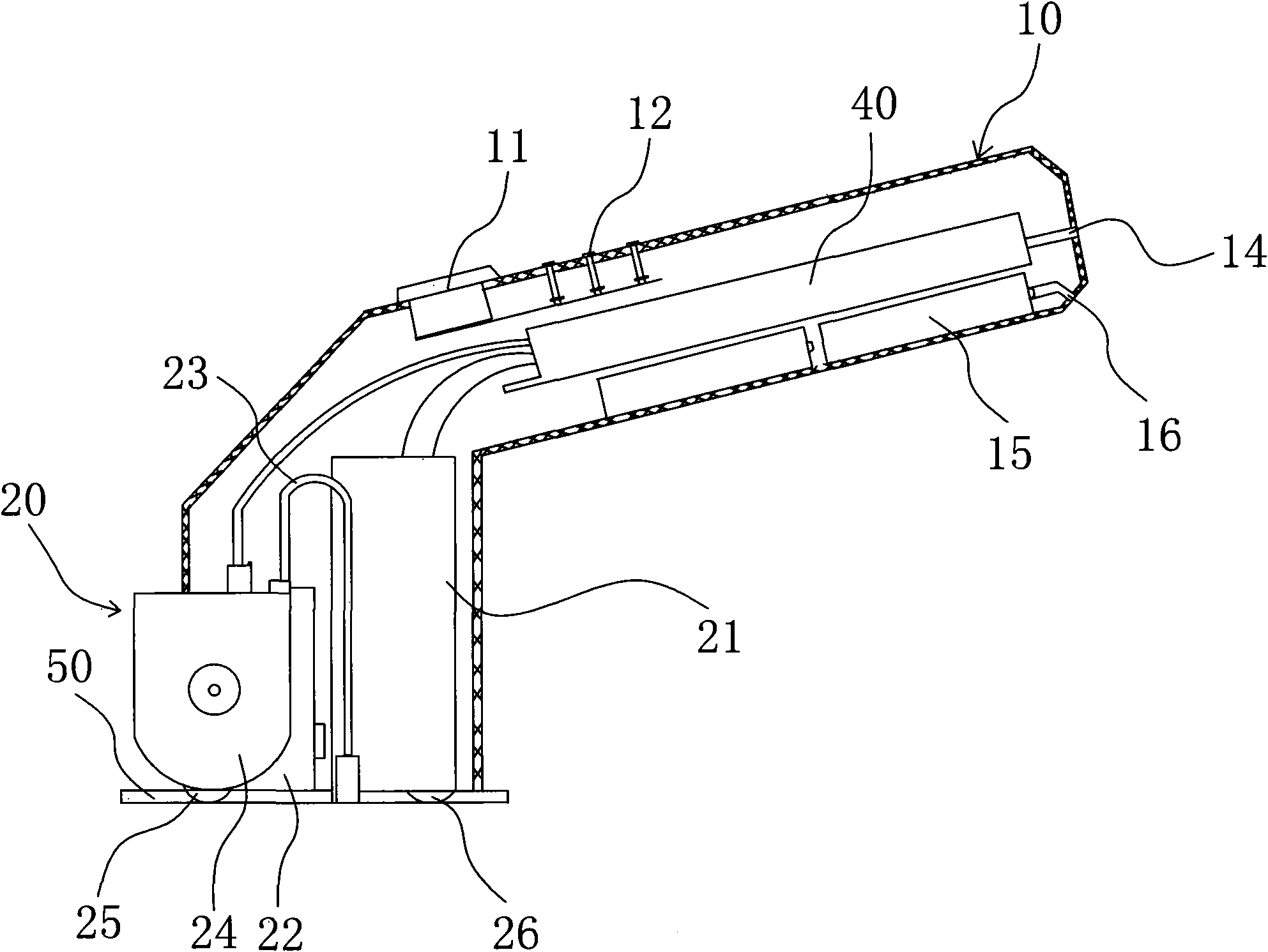 Hand-held ink-jet printer